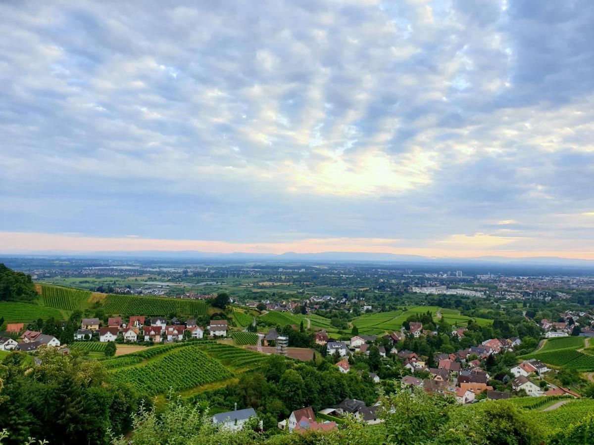 Helle Ferienwohnung mit Balkon, Küche, Parkplatz&Waschmaschine Offenburg Exterior foto